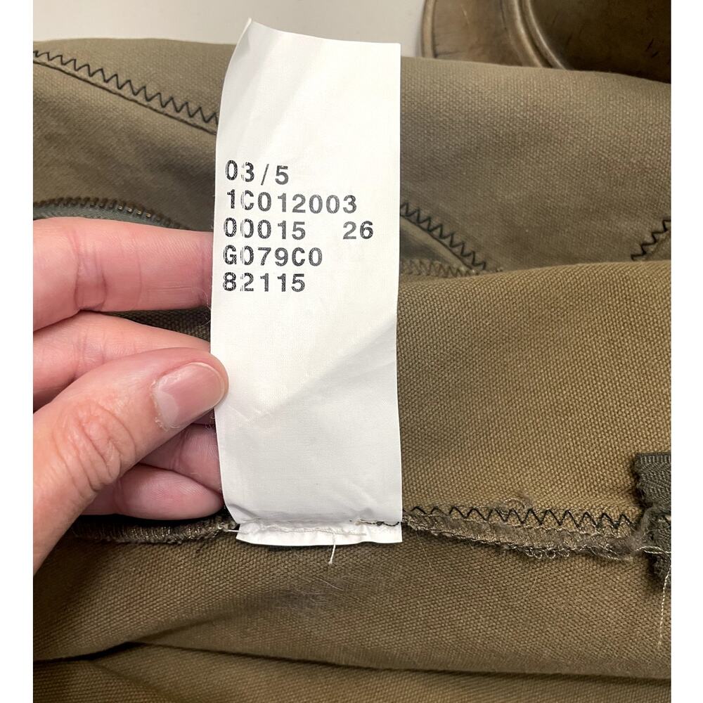 Just Cavalli Military Cargo Jacket Classic Y2K Designer Olive Green Men's Sz 40 - Picture 16 of 16